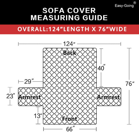 Easy-Going machine-washable cover simplifies home maintenance.