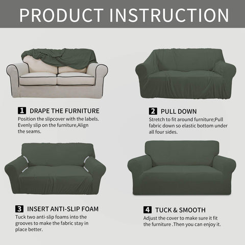 Easy-Going protective cover shields sofas from daily wear and stains.