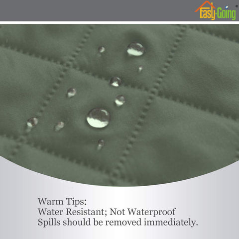 Easy-Going long-arm-flap helps the fabric stay taut and tidy