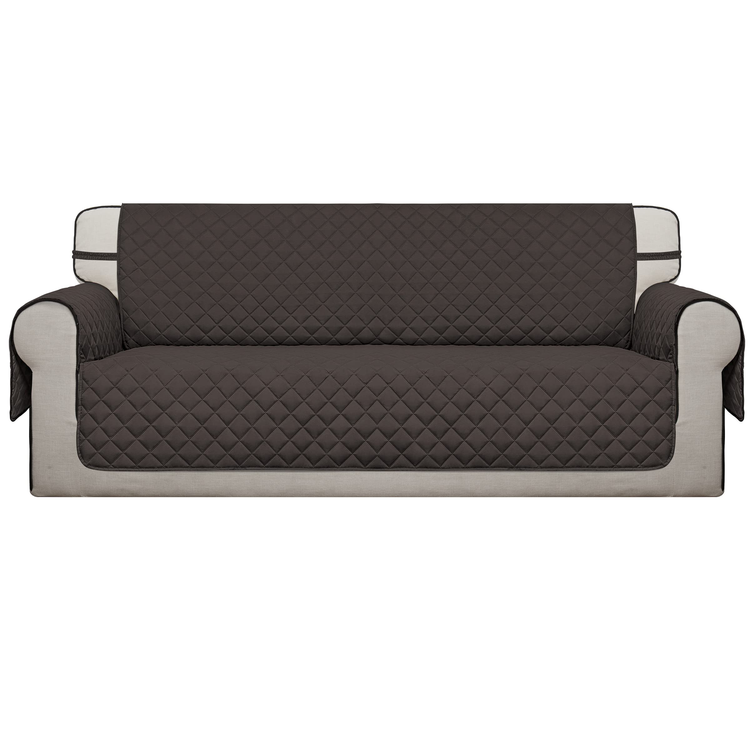 Easy-Going reversible couch cover for oversized 3-cushion sofa offering flexible protection.