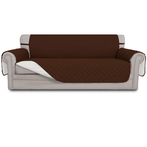 Easy-Going reversible couch cover with quilted texture for durable daily use
