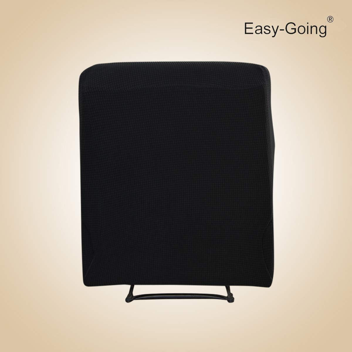 Easy-Going slipcover elastic-bottom detail demonstrates stay-put design.