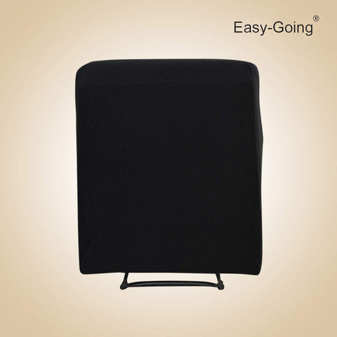 Easy-Going slipcover elastic-bottom detail demonstrates stay-put design.