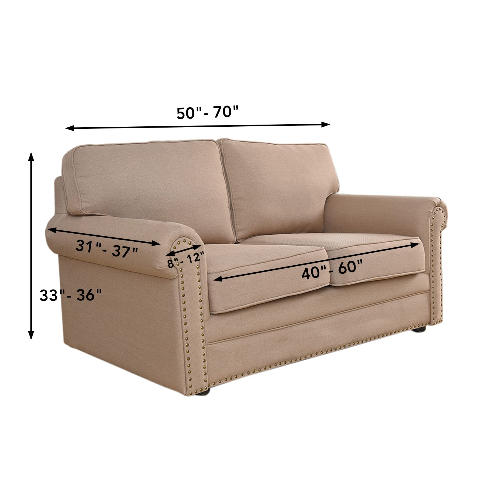 Easy-Going slipcover is machine washable for easy cleaning after spills.