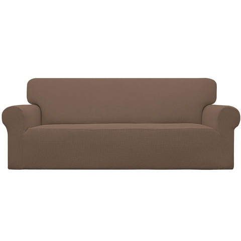 Easy-Going stretch oversized sofa slipcover with soft fabric for cozy seating.