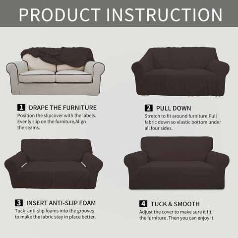 Easy-Going slipcover is machine washable for easy care