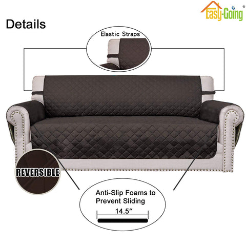 Easy-Going water-resistant furniture protector shields against spills and daily messes.