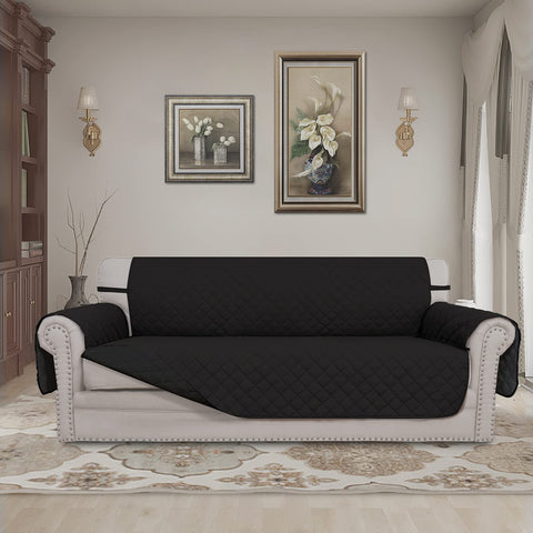 Easy-Going water-resistant furniture protector shielding the sofa from spills.