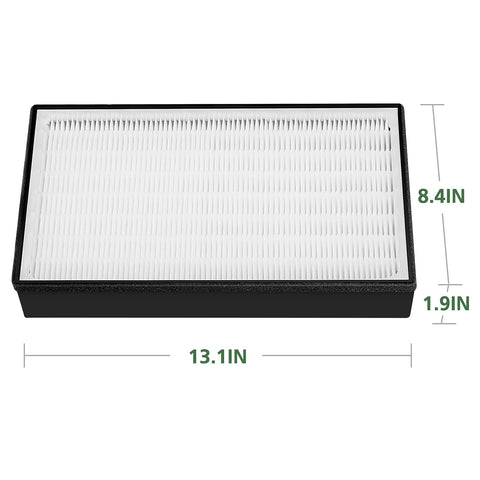 Easy-to-replace filter pack with no tools required