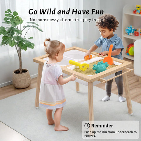 Easyego sensory table ready for indoor and outdoor use in any space