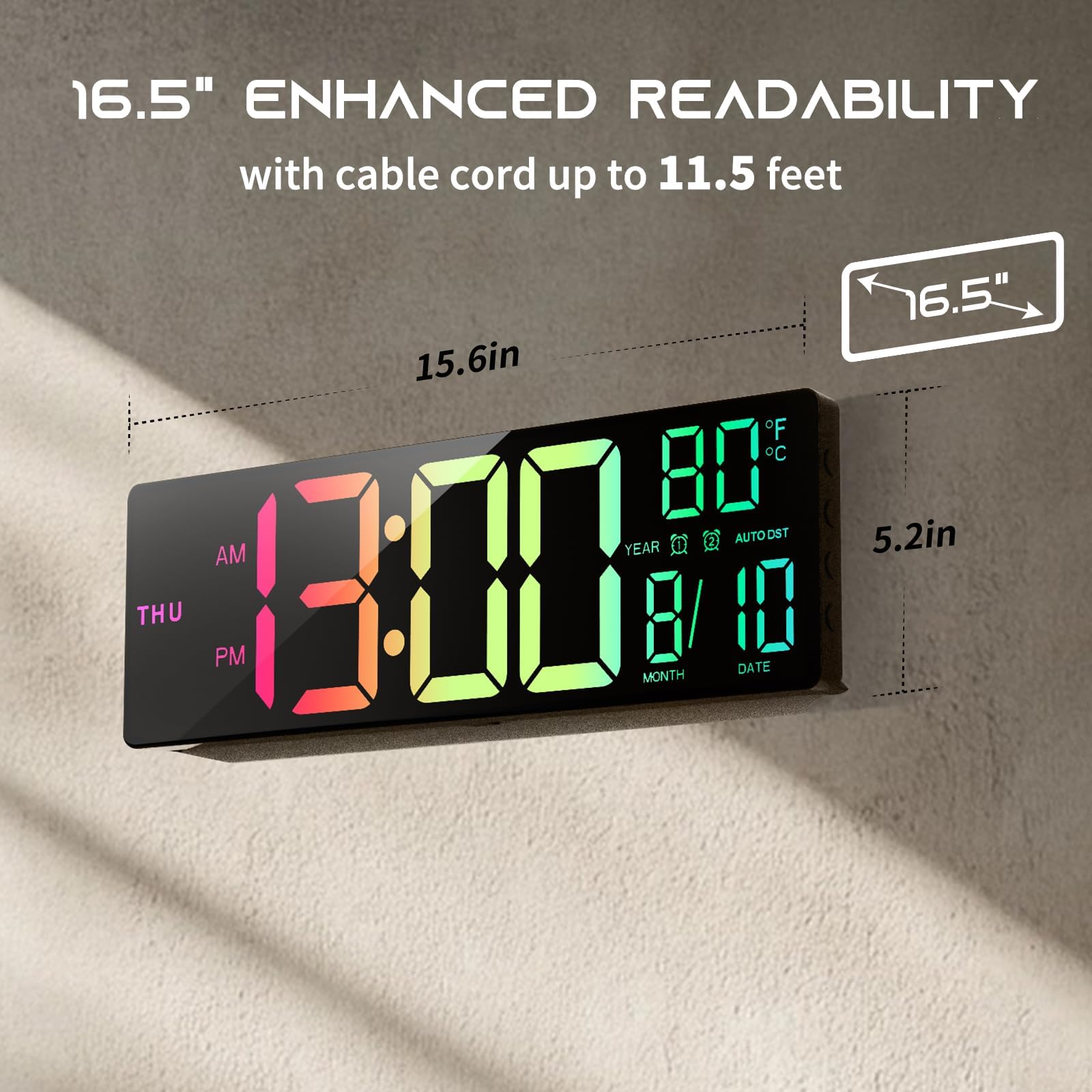 EASYERA auto DST adjustment keeps time aligned year-round