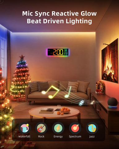 EASYERA auto time sync keeps time aligned via Wi-Fi.