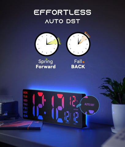 EASYERA dual alarms for reminders and routines