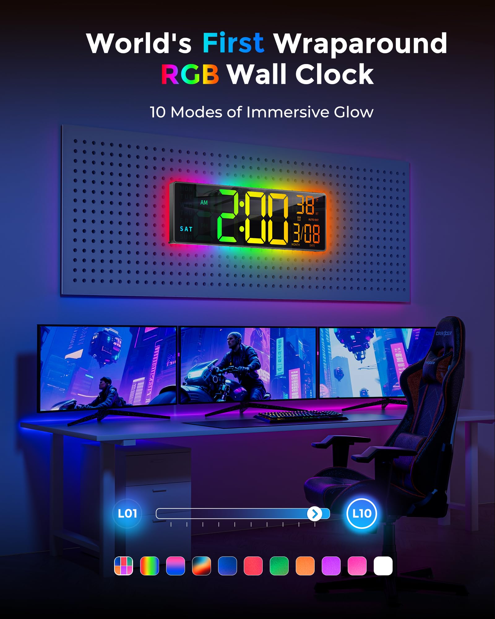 EASYERA wall-mount or desk placement offers flexible setup.