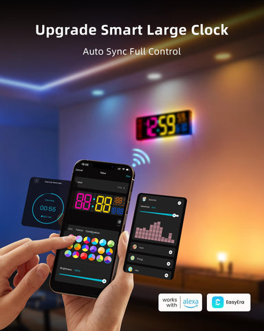 EASYERA workout timer modes help schedule interval training and fitness routines.