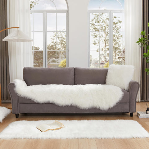 EasyJoy anti-slip backing demonstrates stable placement on wooden floors.