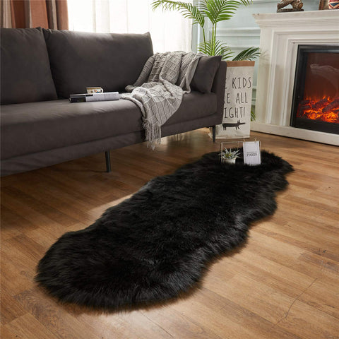 EasyJoy bedroom rug defines a cozy corner with plush comfort.