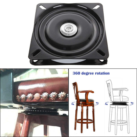EATHEATY 8-inch swivel plate supports up to 500 lbs of weight.