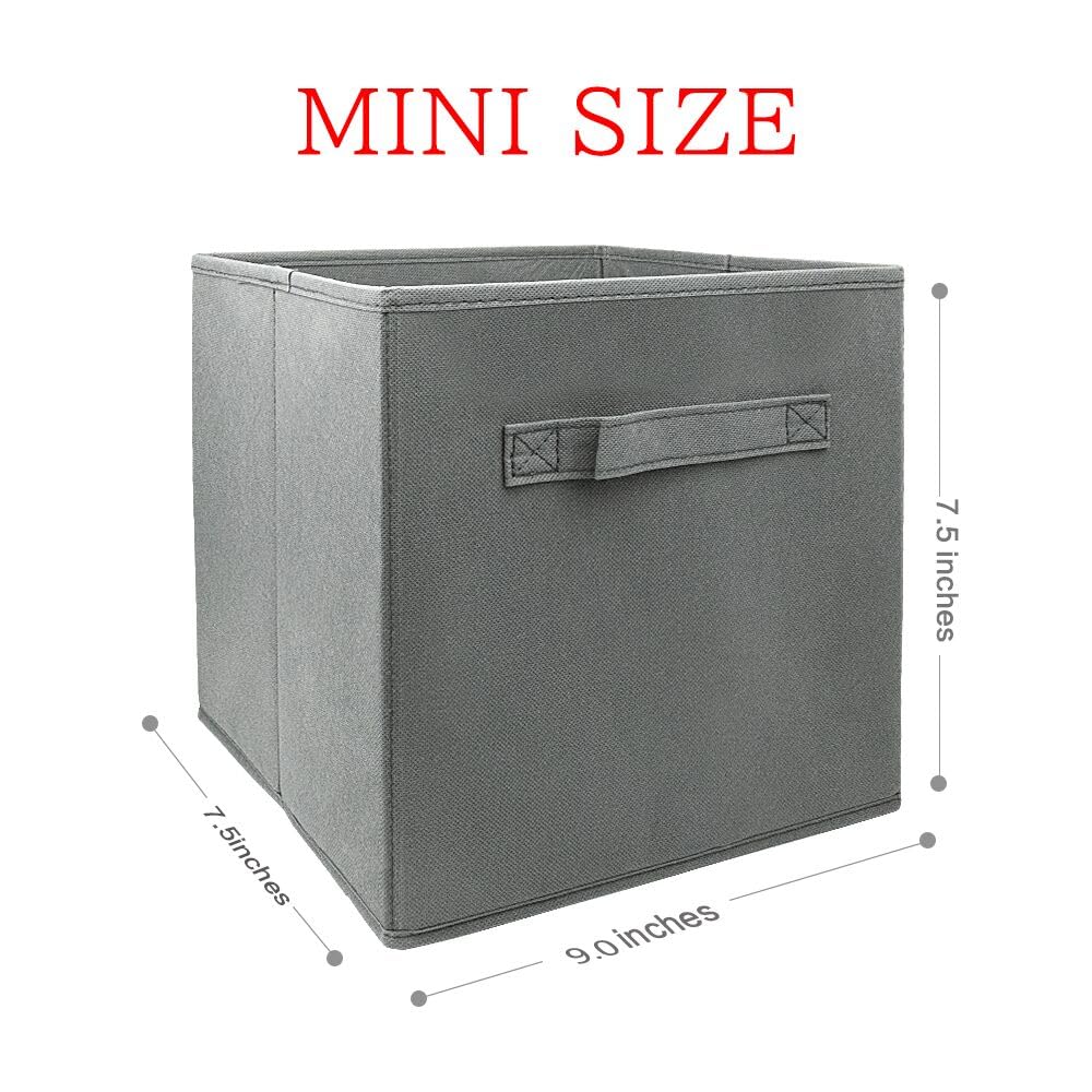 EBIGIC storage bin grey side handles ideal for easy transport around the home.