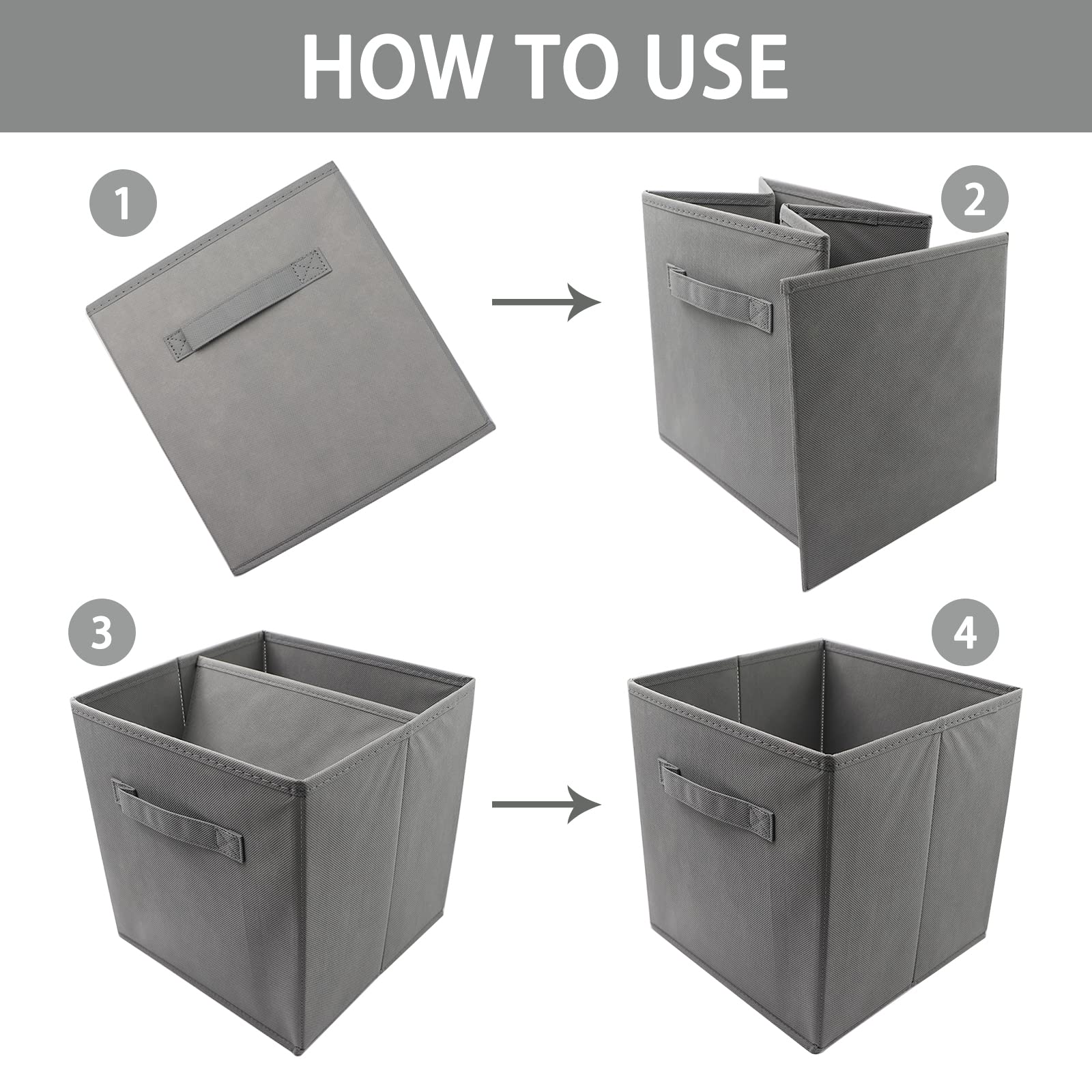 EBIGIC storage bin nursery organizer keeps toys neatly within reach.