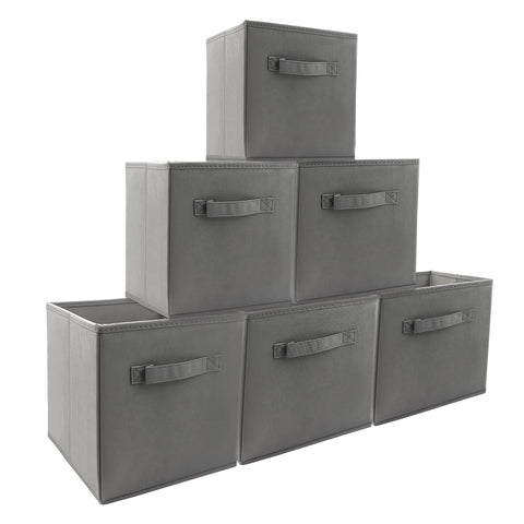 EBIGIC storage bin stackable foldable design saves space when not in use.