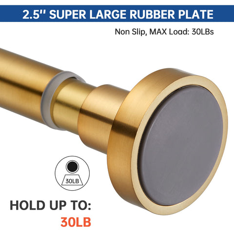 EBOATOP heavy-duty tension mechanism supports up to 30 pounds in real bathrooms