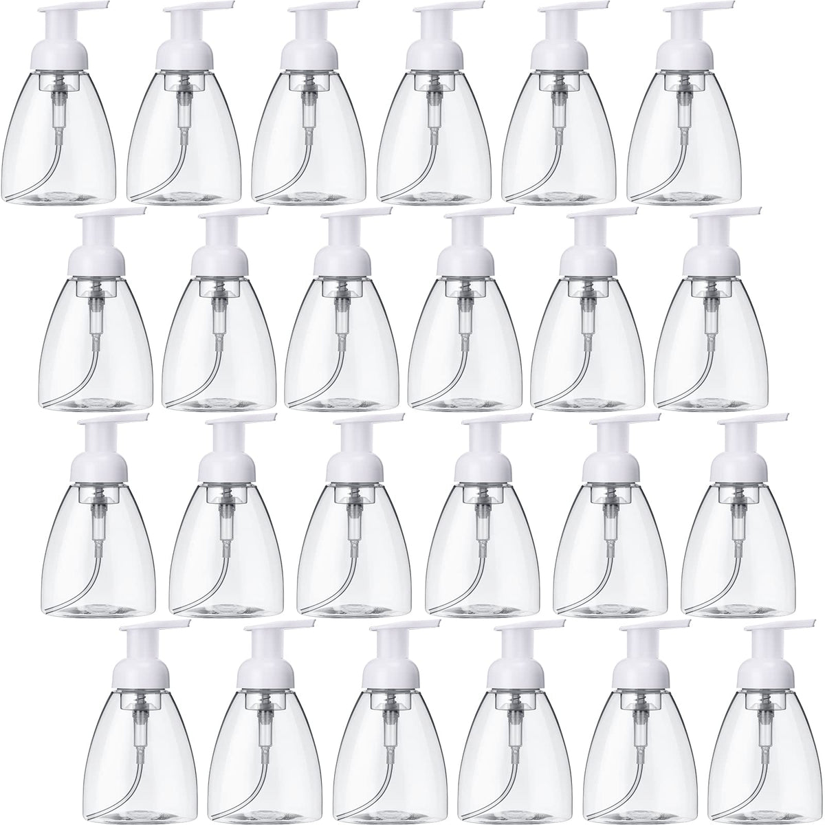 EBOOT 8oz foam dispenser bottle, front view, ideal for daily hand soap