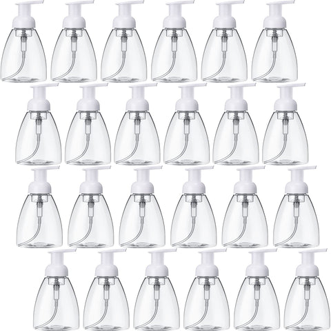 EBOOT 8oz foam dispenser bottle, front view, ideal for daily hand soap