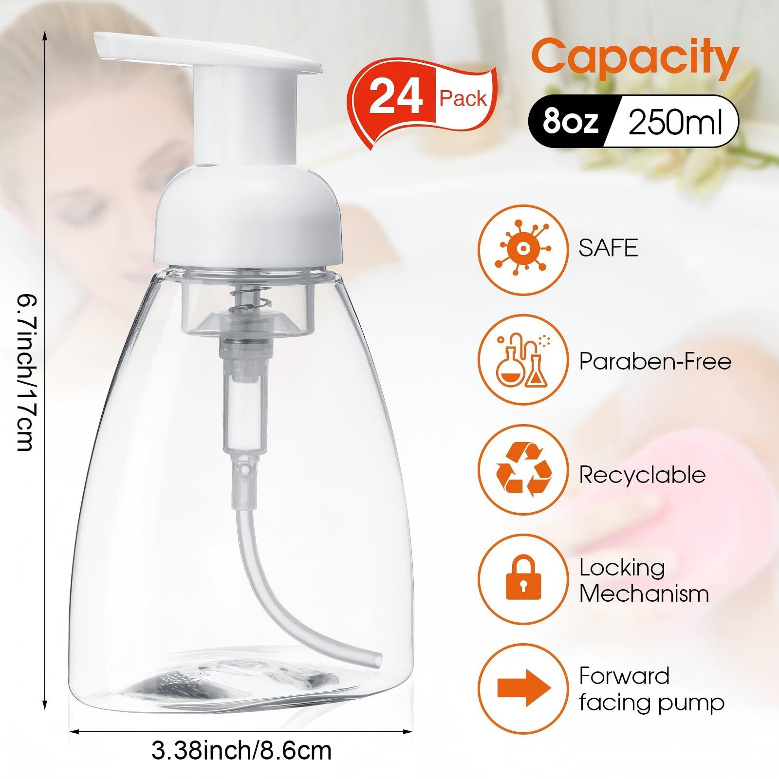 EBOOT foam dispenser pump in action delivering smooth foam