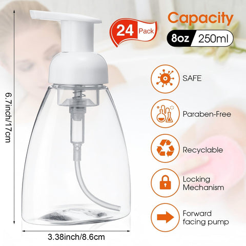 EBOOT foam dispenser pump in action delivering smooth foam