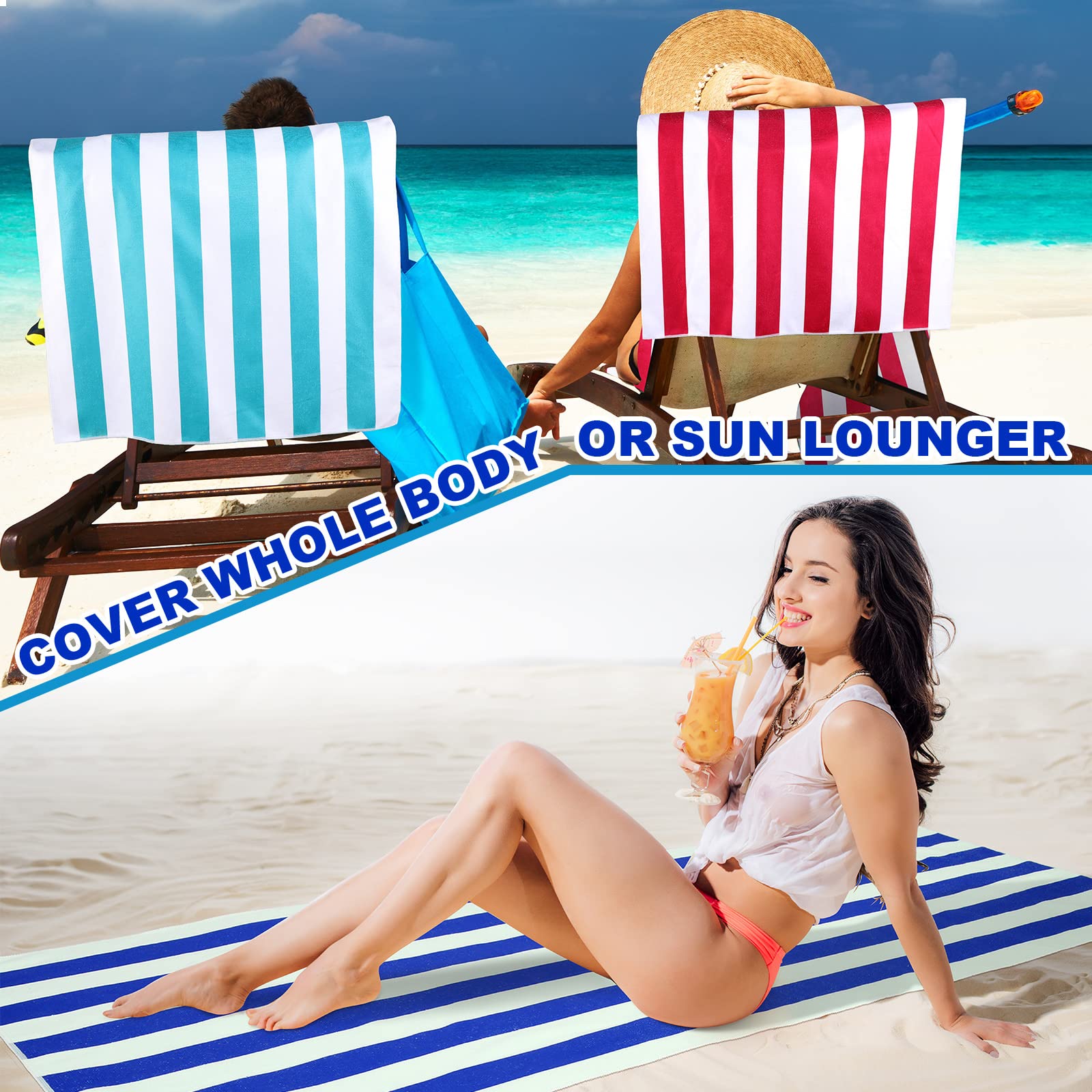 EBOOT travel gym beach towel essentials for on-the-go use