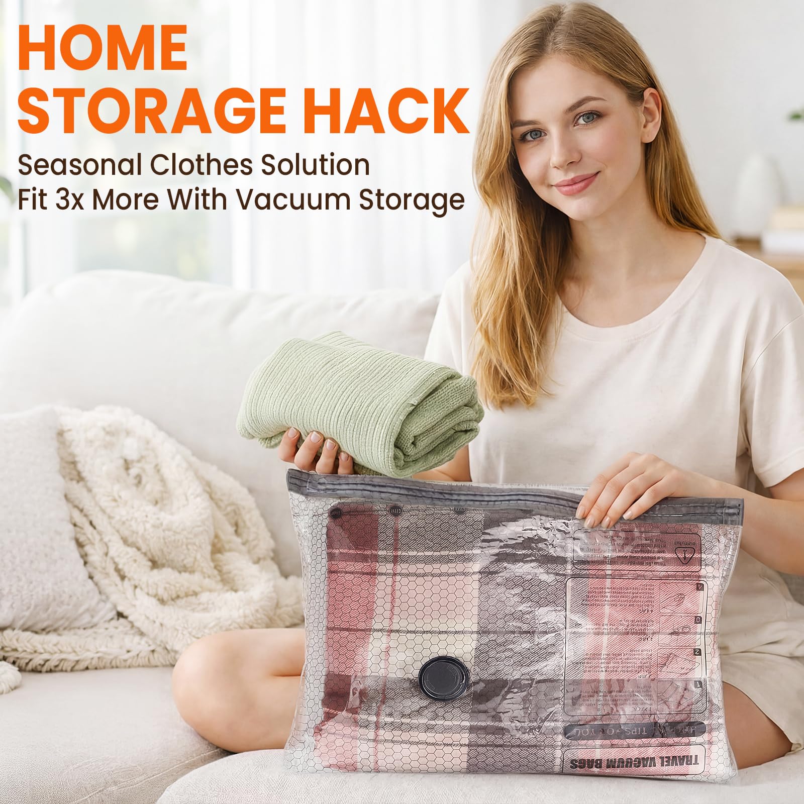 Ebukur bags packed in a suitcase to maximize space