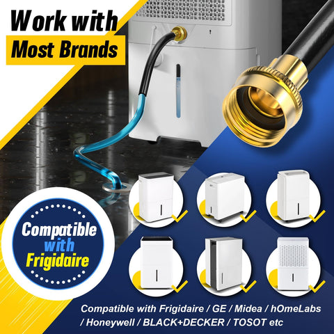 Ebusin rubber seal ensures a secure, leak-free dehumidifier drain