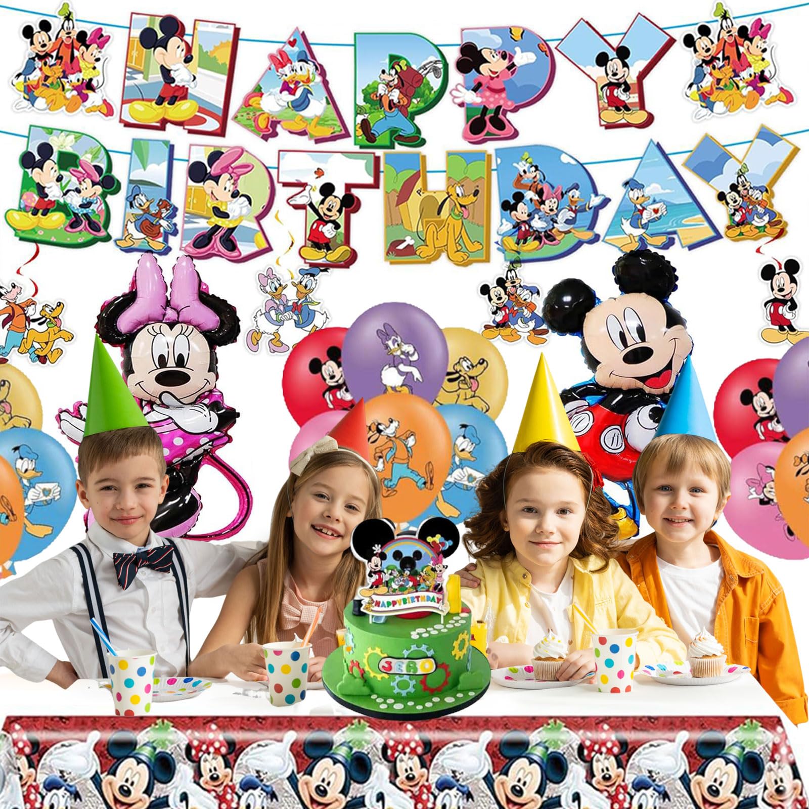 EBWHOLE latex balloons in six styles for dynamic decor