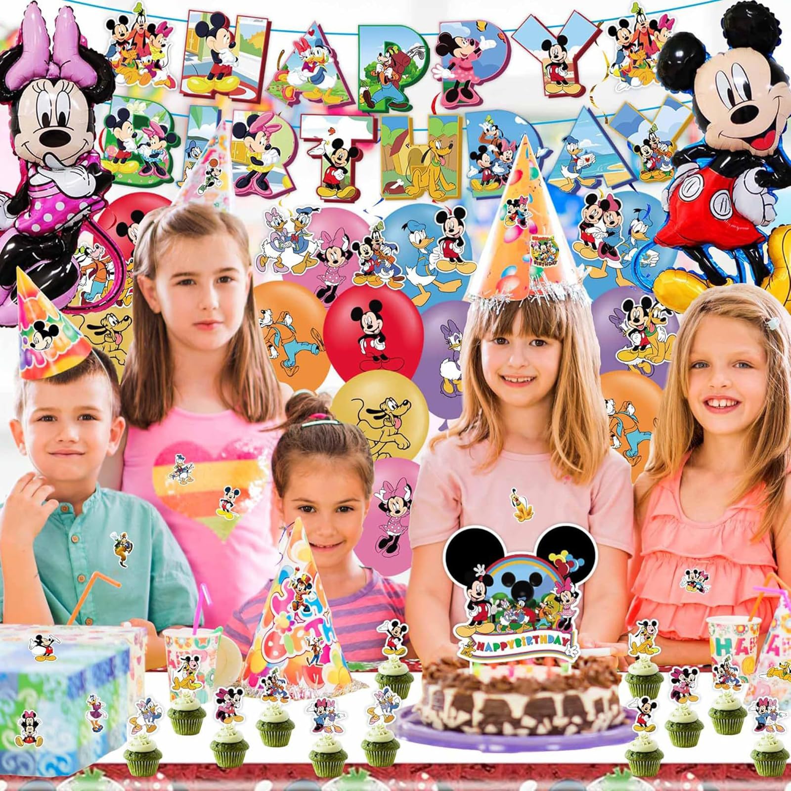 EBWHOLE mouse tablecloth adds festive charm and surface protection