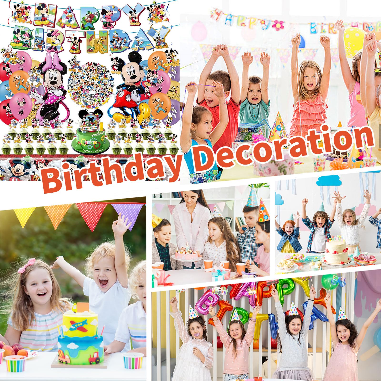 EBWHOLE stickers and cupcake decorations enhance dessert display