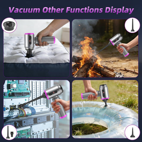 ECBELLTX cordless design with USB-C charging enables cleaning anywhere.