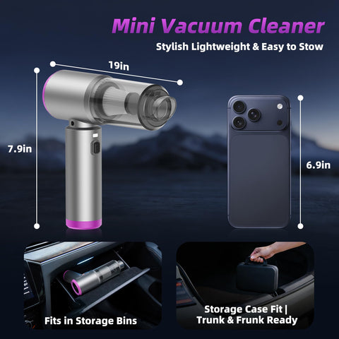 ECBELLTX lightweight, portable design makes travel cleaning effortless.
