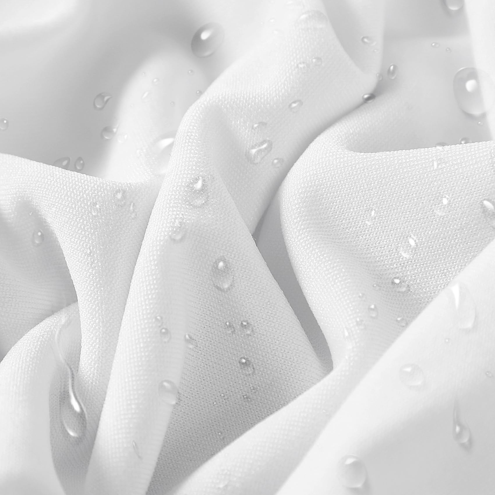 eccwai close-up of stretch fabric showing durable elastic material for easy fit