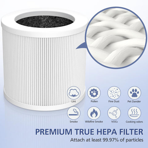 Ecleanfy A1 filter packaged set ready for replacement