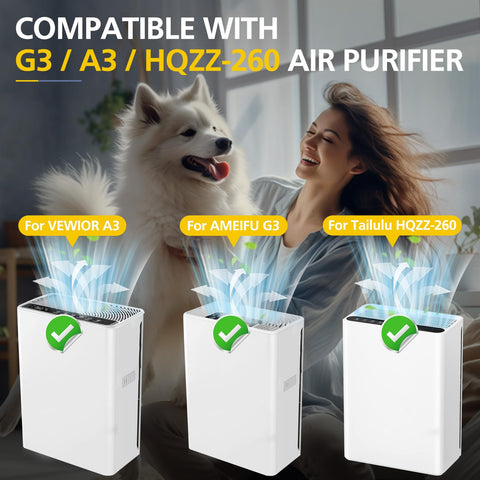 Ecleanfy G3 HEPA core delivers high particle capture.