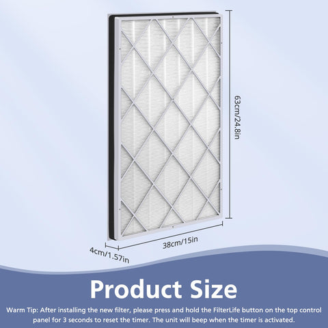 Ecleanfy HE601 filter in operation indicating odor reduction