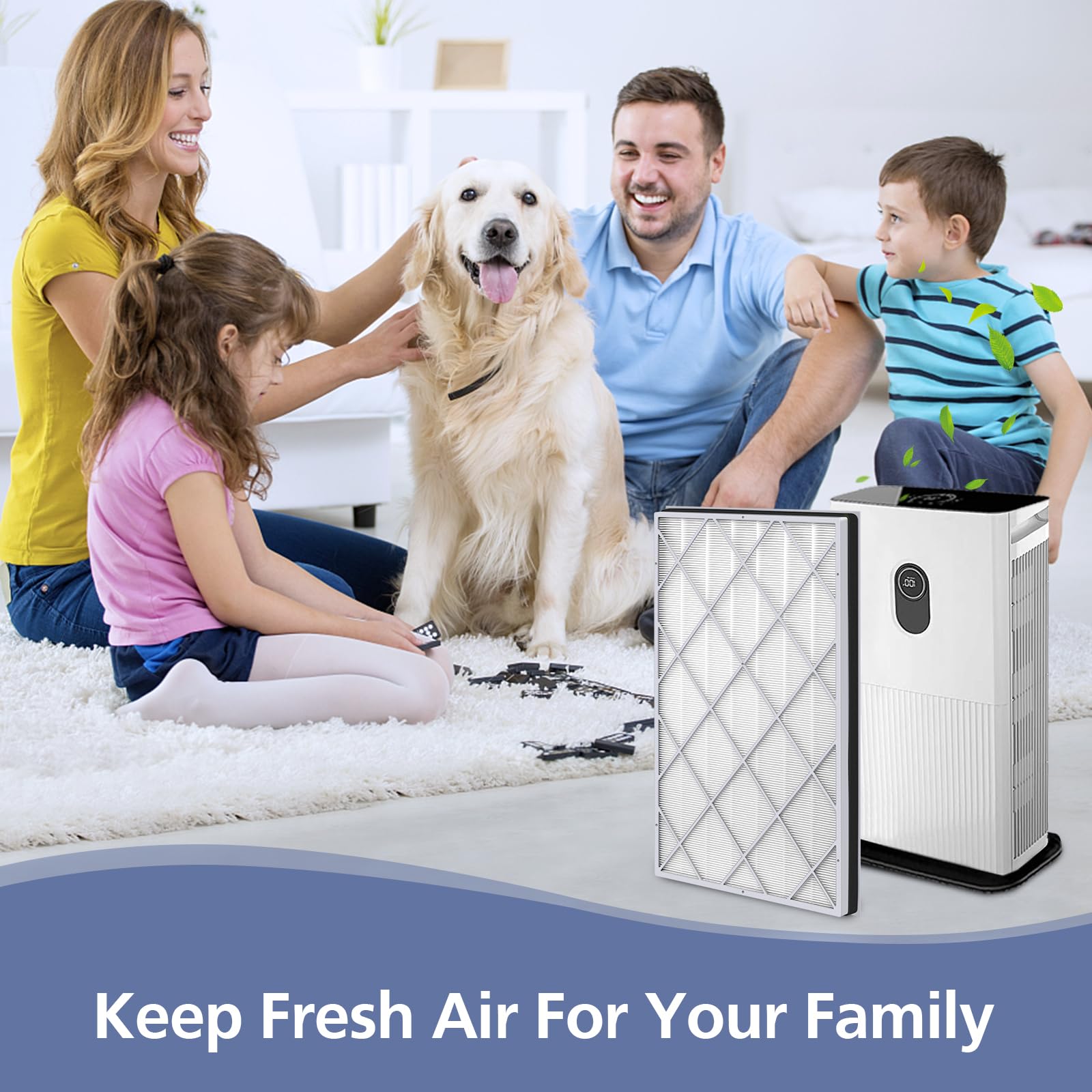 Ecleanfy HE601 filter life reset tip illustration guides timer reset