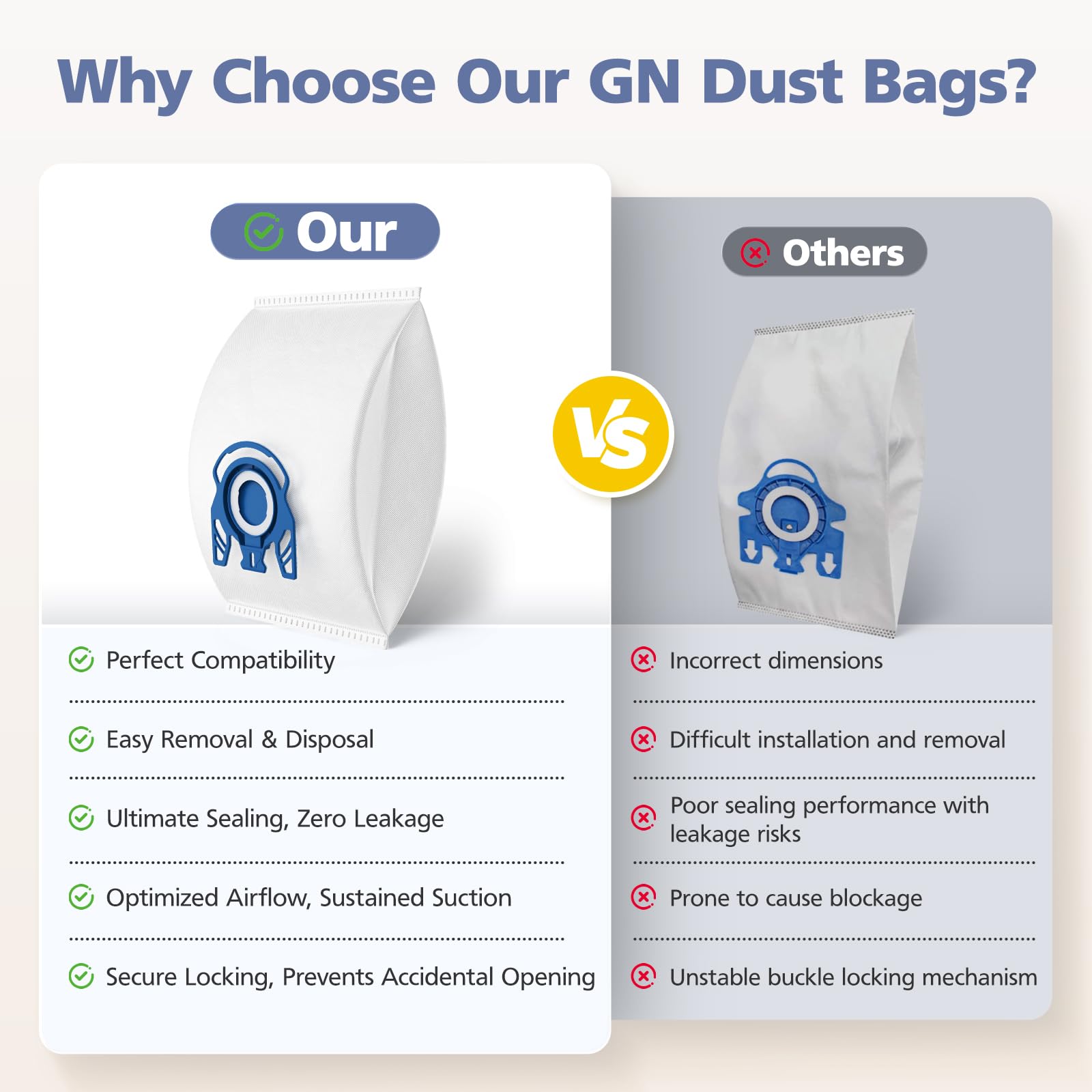 Ecleanfy Super Air Clean filters included for improved airflow.
