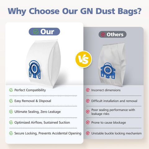 Ecleanfy Super Air Clean filters included for improved airflow.