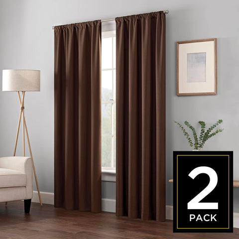 Eclipse Kendall Thermaback blackout curtains in 84x42, ready for easy room darkening.