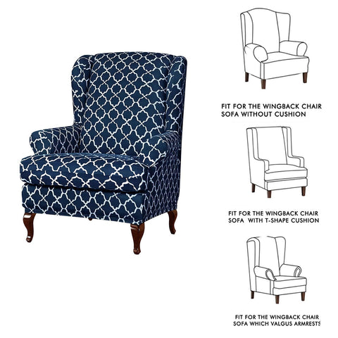 Eco-Ancheng one-size-fit-most cover fits many wingbacks.