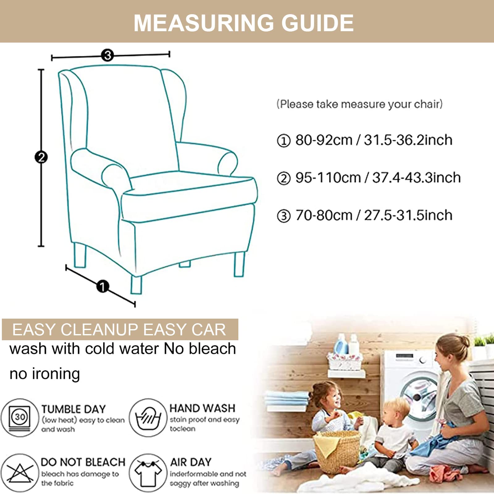 Eco-Ancheng slipcover helps protect against spills and scratches.