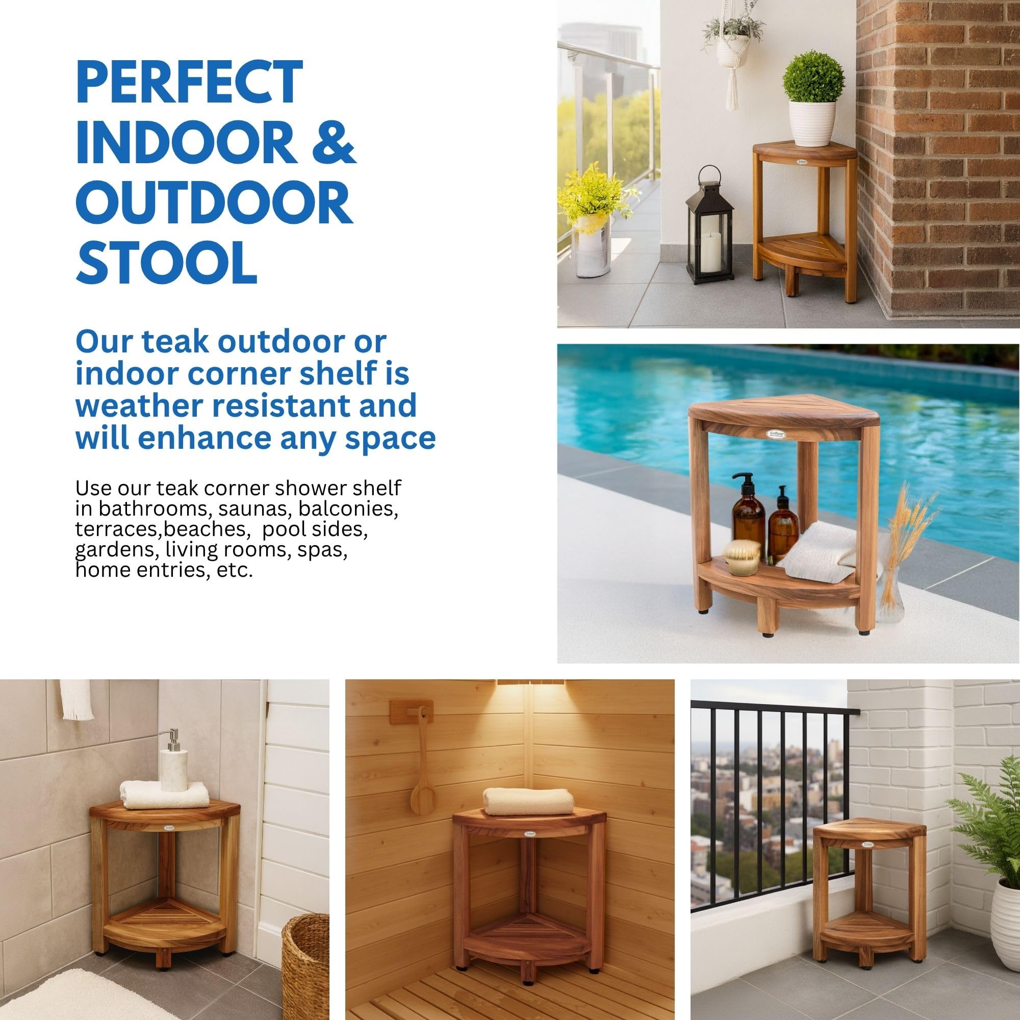 EcoDecors DecoTeak assembly guide image with included hardware
