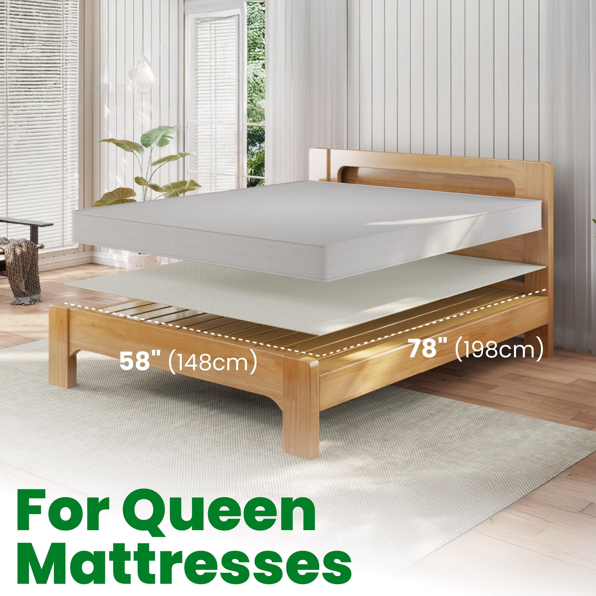 ECOHomes futon standard grip pad prevents shifting of cushions